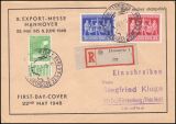 1948  Exportmesse Hannover - FDC