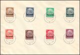 Luxemburg - 1940  Freimarken mit Aufdruck