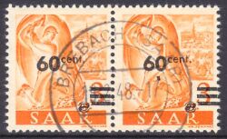 1947  Freimarken: Berufe und Ansichten mit Aufdruck II