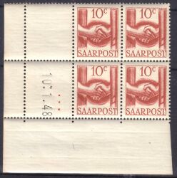 1948  Freimarken: Wiederaufbau des Saarlandes