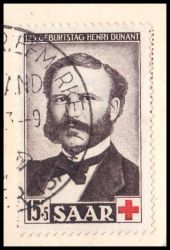 1953  Rotes Kreuz - 125. Geburtstag von Henri Dunant