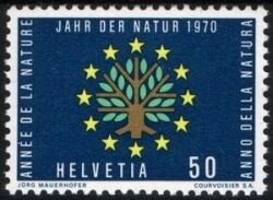 1970  Emblem des Europisches Naturschutzjahres