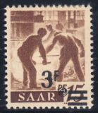 1947  Freimarke: Berufe und Ansichten mit Aufdruck I