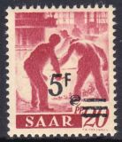 1947  Freimarke: Berufe und Ansichten mit Aufdruck I