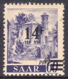 1947  Freimarke: Berufe und Ansichten mit Aufdruck I