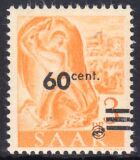 1947  Freimarke: Berufe und Ansichten mit Aufdruck I