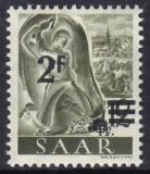1947  Freimarke: Berufe und Ansichten mit Aufdruck I