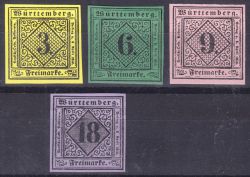 1851  Freimarken: Ziffern