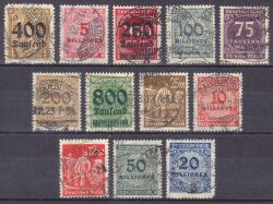 1923  Infla-Ausgaben