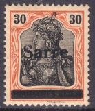 1920  Freimarken: Marke Deutsches Reich mit Aufdruck