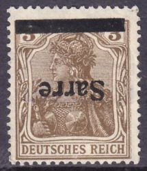 1920  Freimarken: Marke Deutsches Reich mit Aufdruck