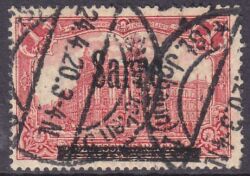1920  Freimarken: Marke Deutsches Reich mit Aufdruck