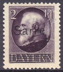 1920  Freimarken für den ehemals bayerischen Teil