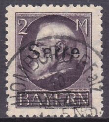 1920  Freimarken für den ehemals bayerischen Teil