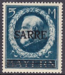 1920  Freimarken für den ehemals bayerischen Teil