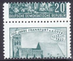 1953  700 Jahre Stadt Frankfurt a. d. Oder - verzähnt