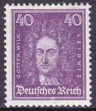 1926  Freimarke: Gottfried Wilhelm Leipniz