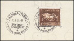 1936  Galopprennen "Das Braune Band von Deutschland"