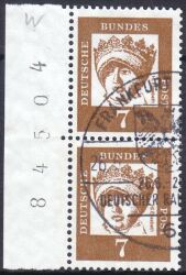 1961  Freimarken: Bedeutende Deutsche aus Bogen