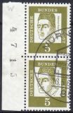 1961  Freimarken: Bedeutende Deutsche aus Bogen