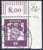1961  Freimarken: Bedeutende Deutsche aus Bogen