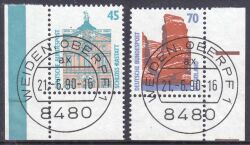 1990  Freimarken: Sehenswürdigkeiten aus Bogen