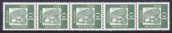 1961  Freimarken: Bedeutende Deutsche y aus Rolle