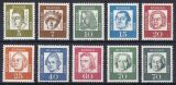 1961  Freimarken: Bedeutende Deutsche y aus Rolle