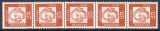 1961  Freimarken: Bedeutende Deutsche y aus Rolle