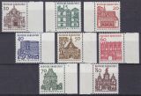 1964  Freimarken: Deutsche Bauwerke aus Bogen