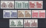 1964  Freimarken: Deutsche Bauwerke aus Bogen