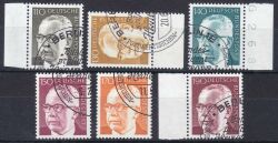 1972  Freimarken: Bundespräsident Gustav Heinemann
