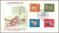 1968  Jahrgang - FDC