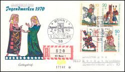1970  Jahrgang - FDC