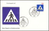 1971  Jahrgang - FDC ohne "Unfallverhütung"