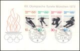 1971  Jahrgang - FDC ohne "Unfallverhütung"