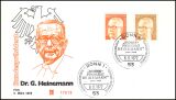 1971  Jahrgang - FDC ohne "Unfallverhütung"