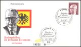 1972  Jahrgang - FDC mit Olympia Markenheftchen