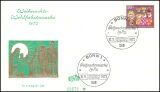 1972  Jahrgang - FDC mit Olympia Markenheftchen