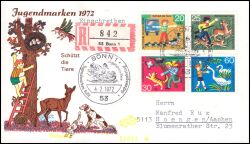 1972  Jahrgang - FDC
