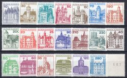 1977/82  Freimarken: Burgen & Schlösser aus Rolle