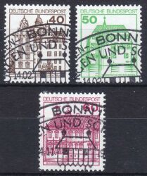 1979/80  Freimarken: Burgen & Schlösser aus Rolle