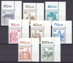 1977  Freimarken: Burgen & Schlösser aus Bogen