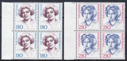1989  Freimarken: Frauen der deutschen Geschichte