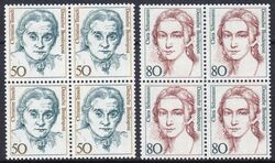 1986  Freimarken: Frauen der deutschen Geschichte