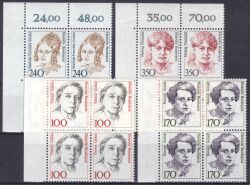 1988  Freimarken: Frauen der deutschen Geschichte
