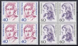 1987  Freimarken: Frauen der deutschen Geschichte