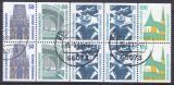 1996  Freimarken: Sehenswürdigkeiten - Heftchenblatt