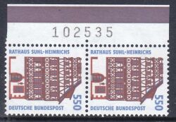 1994  Freimarken: Sehenswürdigkeiten aus Bogen