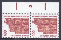 1991  Freimarken: Sehenswürdigkeiten aus Bogen